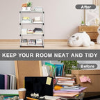 4 Layers Plastic Shoes/Books Rack