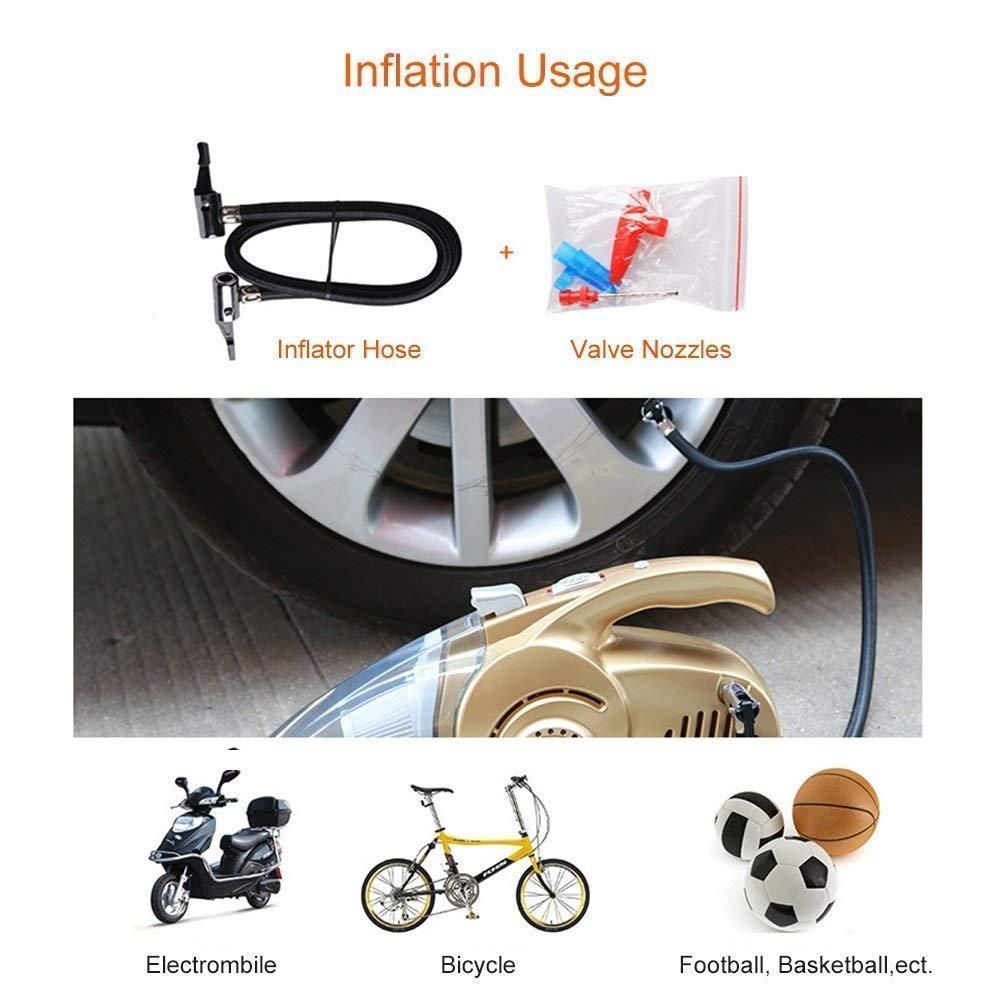 AutoClean 2-in-1 Car Vacuum Cleaner & Tyre Inflator