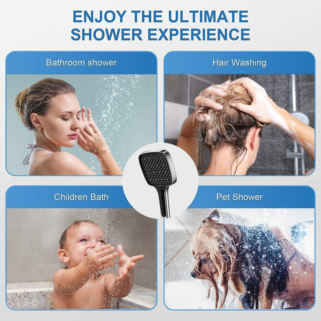 AquaSpa 7-Mode High-Pressure Large Shower Head