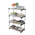 4 Layers Plastic Shoes/Books Rack