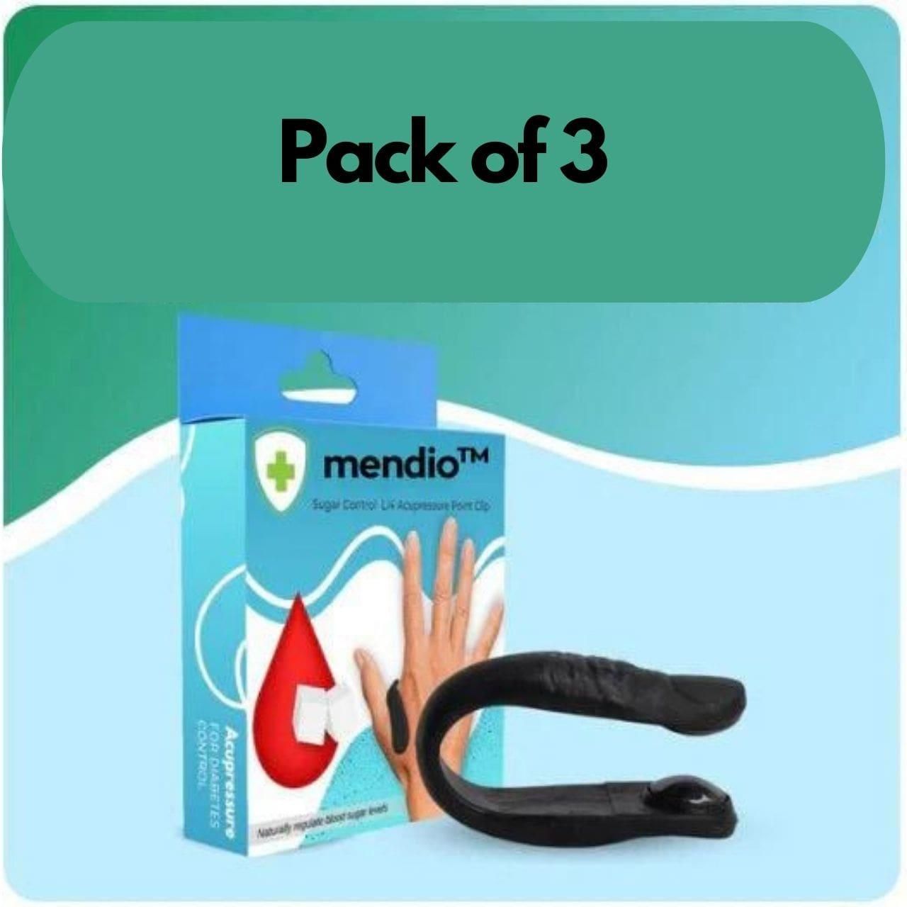 Acupressure Sugar Control Clip – Pack of 3 (LI4 Point Therapy)