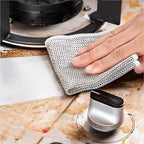 CleanMate Multipurpose Wire Dishwashing Rags – Pack of 10