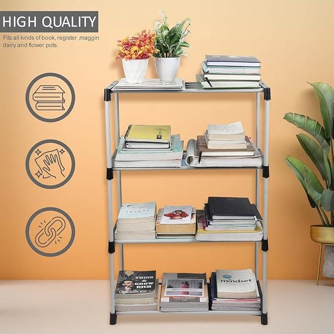 4 Layers Plastic Shoes/Books Rack