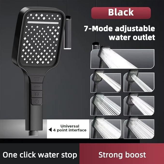 AquaSpa 7-Mode High-Pressure Large Shower Head