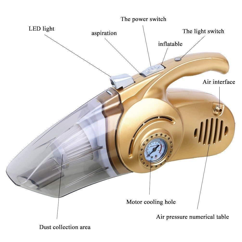 AutoClean 2-in-1 Car Vacuum Cleaner & Tyre Inflator