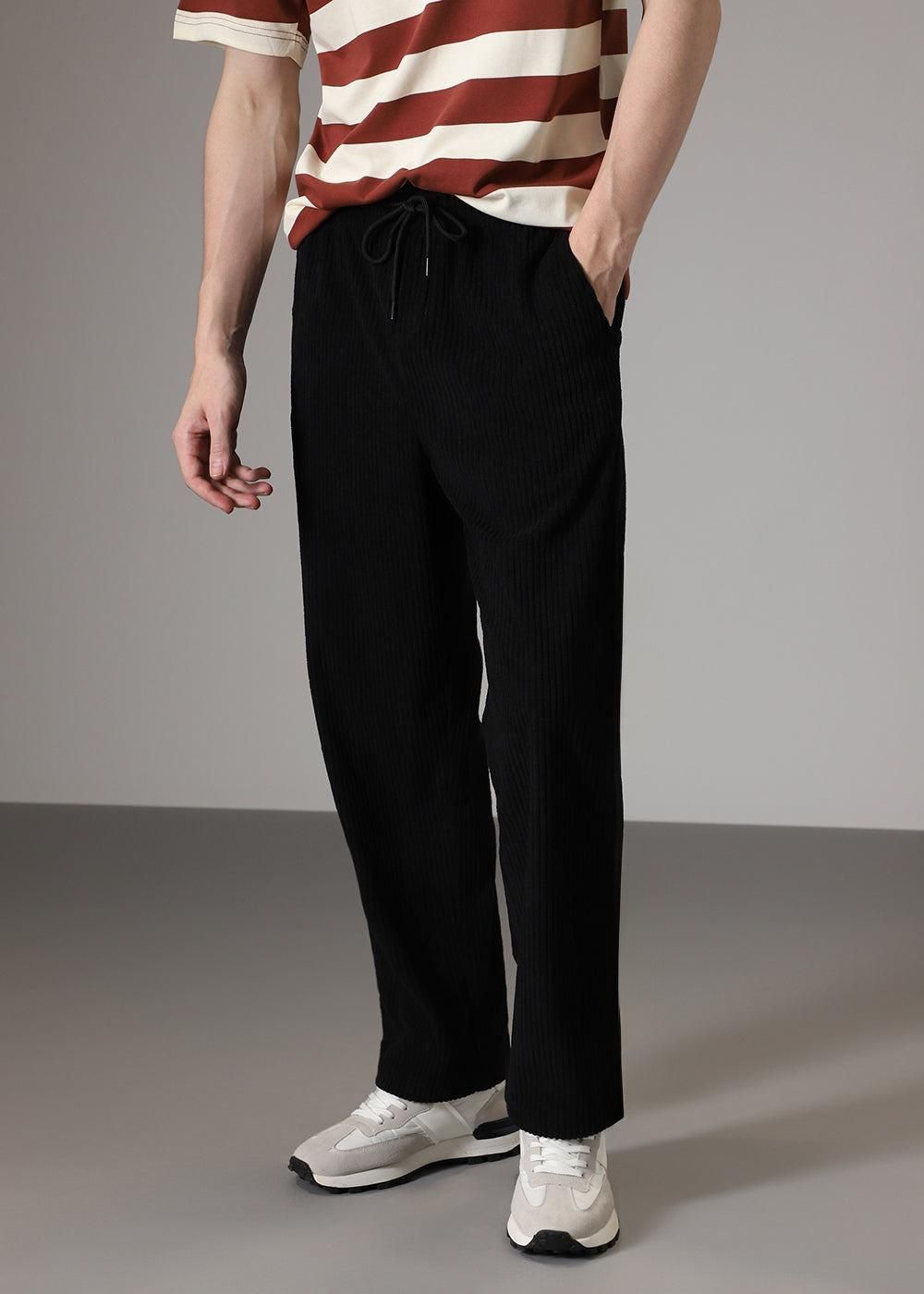 Combo of 2 Men's Caudray Fabric UrbanForm Men’s Caudray Fabric Stylish Pants Combo (Pack of 2) Pants