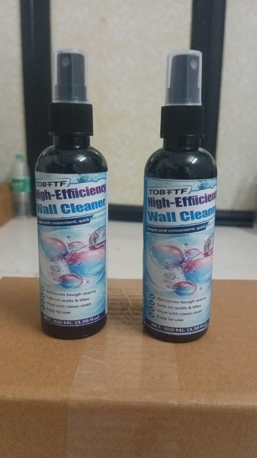 CleanPro High-Efficiency Wall Stain Remover (100ml x 2 Pack)