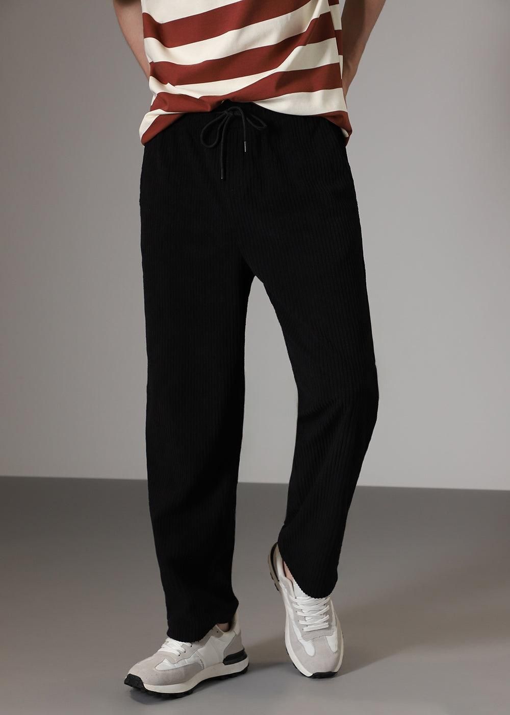 Combo of 2 Men's Caudray Fabric UrbanForm Men’s Caudray Fabric Stylish Pants Combo (Pack of 2) Pants