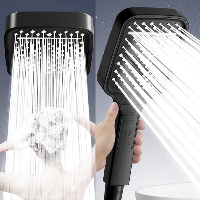 AquaSpa 7-Mode High-Pressure Large Shower Head