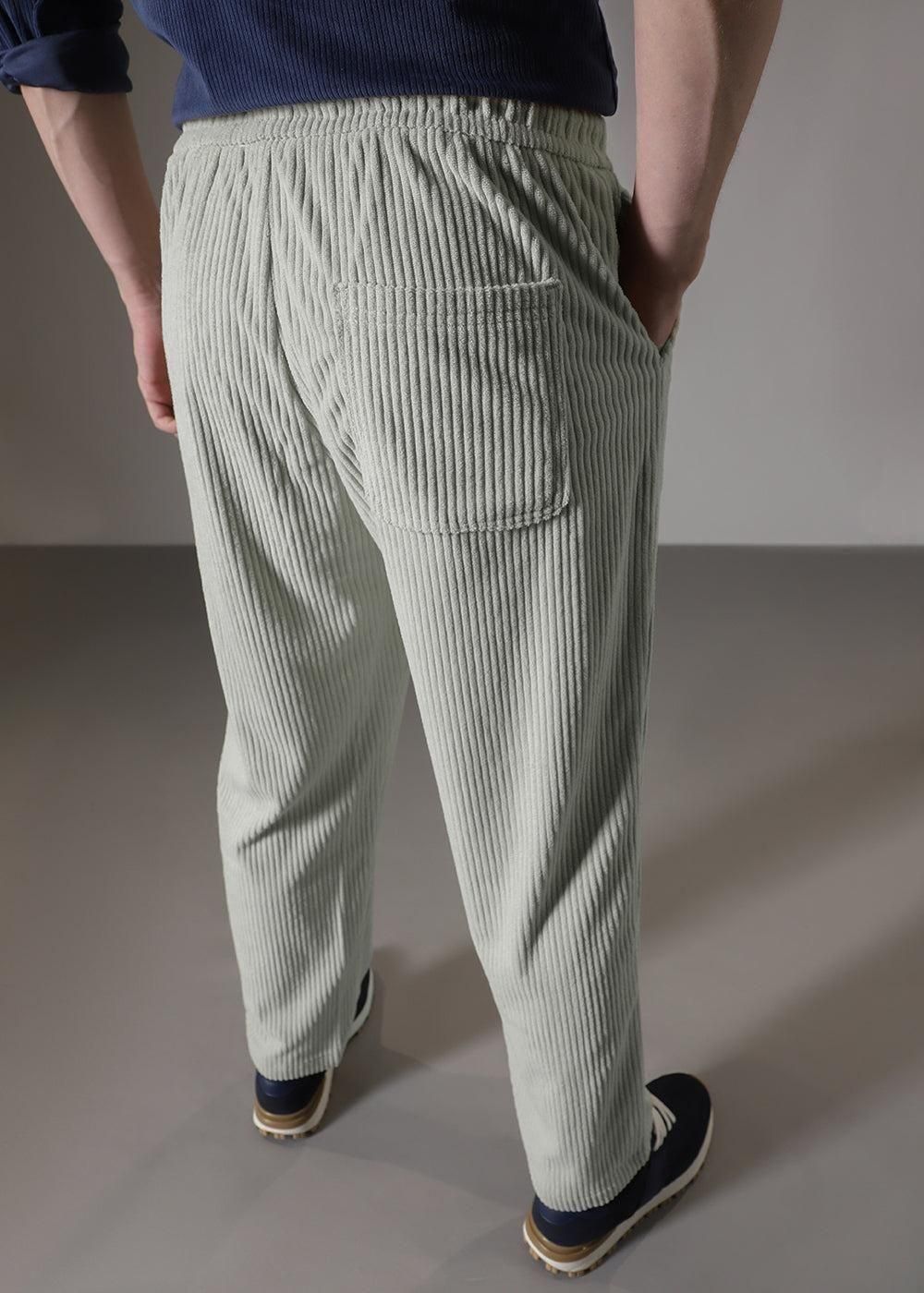 UrbanForm Men’s Caudray Fabric Stylish Pants – Grey