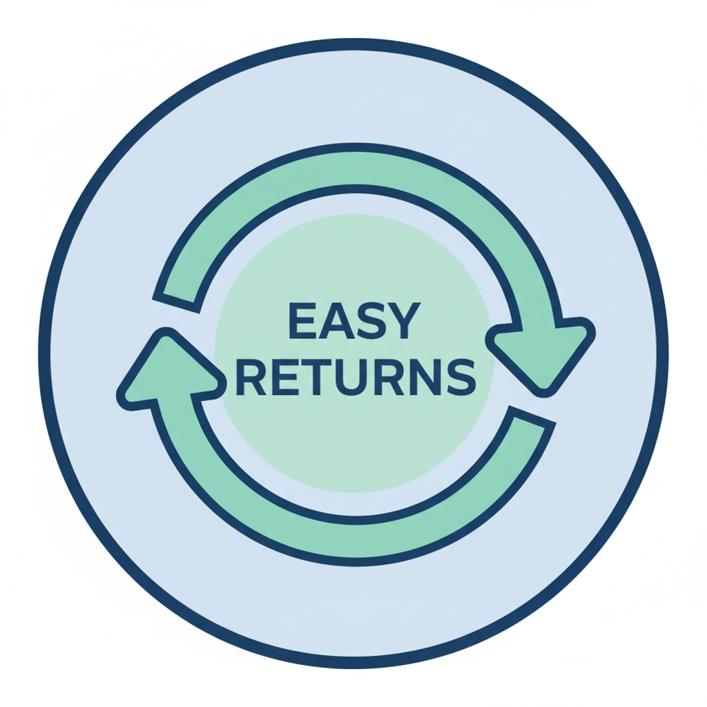 🔄 Easy Returns

